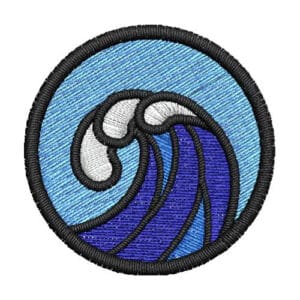 Embroidered Water Emblem