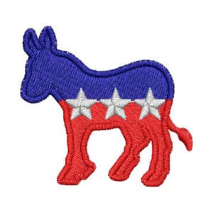 Republican Donky Embroidery