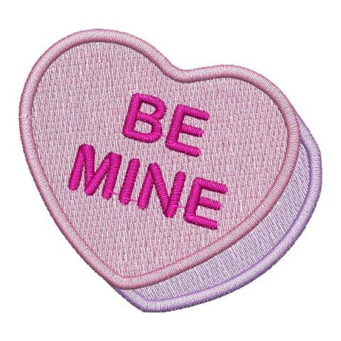 Be Mine Candy Embroidery Download | PRO Digitizing