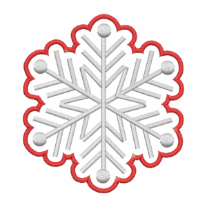 Snowflake Ornament  (ITH)